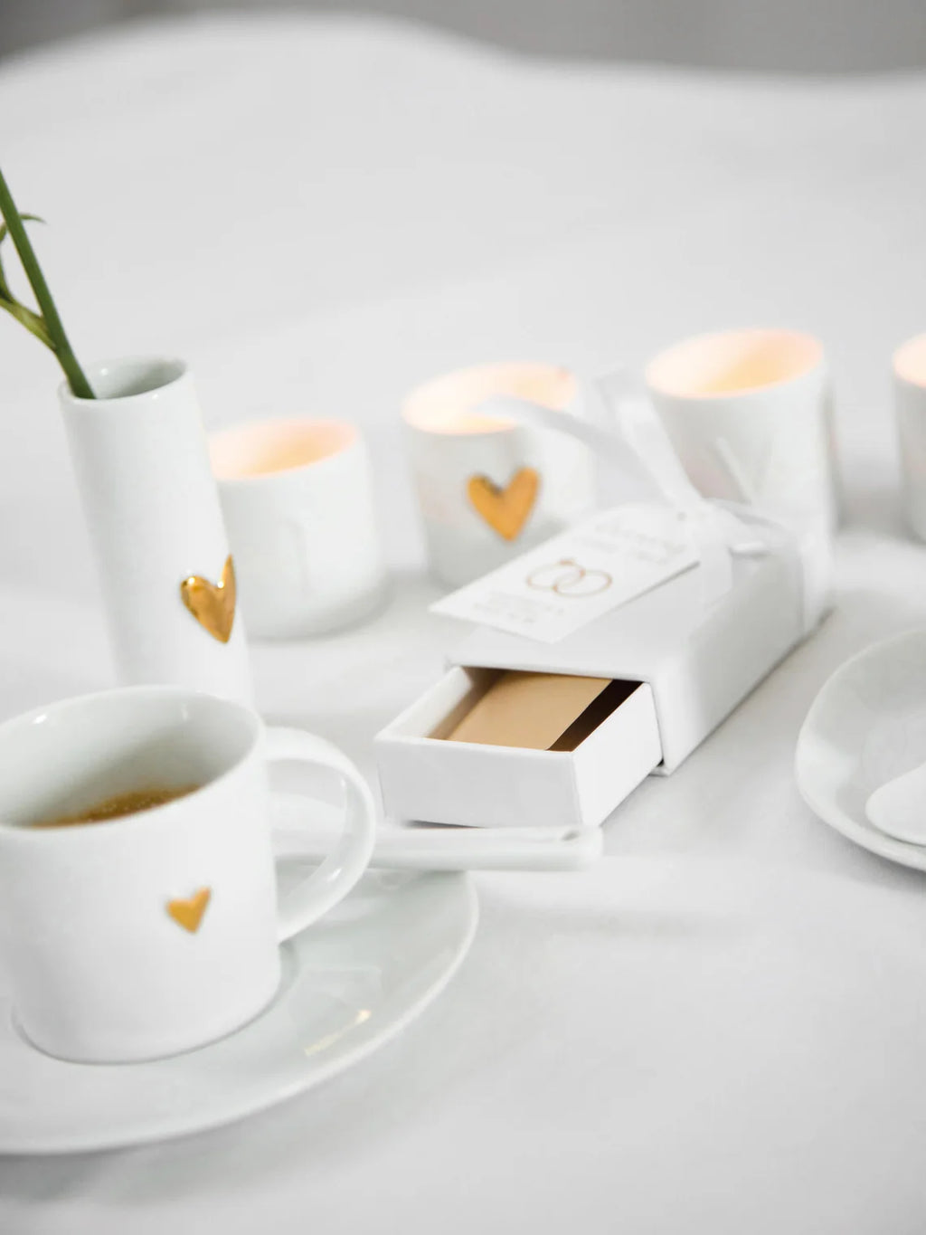 Taza espresso corazón