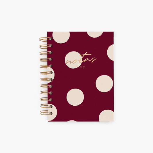 Cuaderno mini. Cherry.