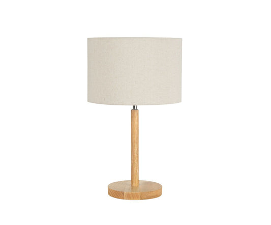 Lámpara de mesa en madera