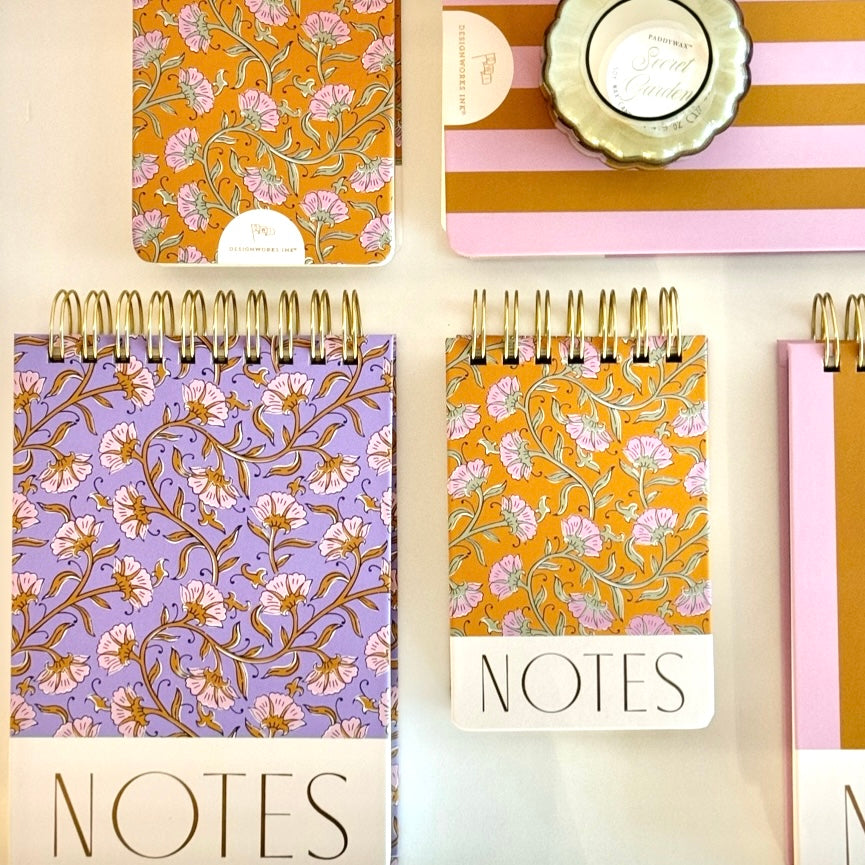 Bloc de notas flores