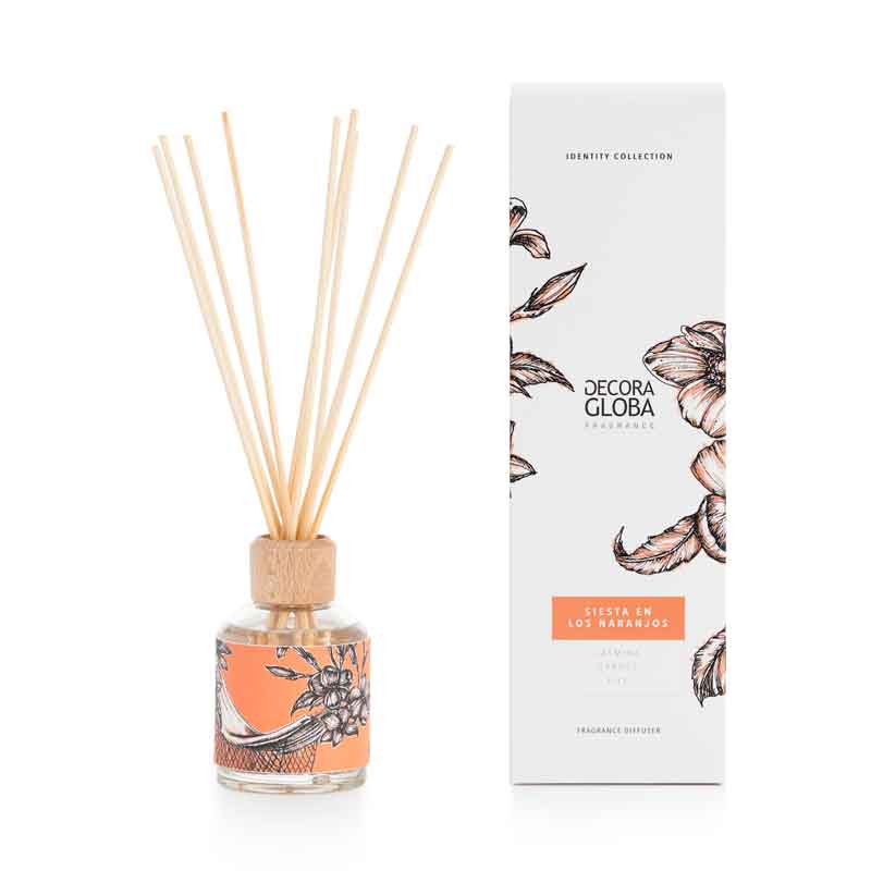 DIFUSOR FRAGANCIA, Siesta en los naranjos - 100ML.